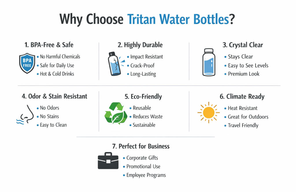 Benefits of Tritan water bottles