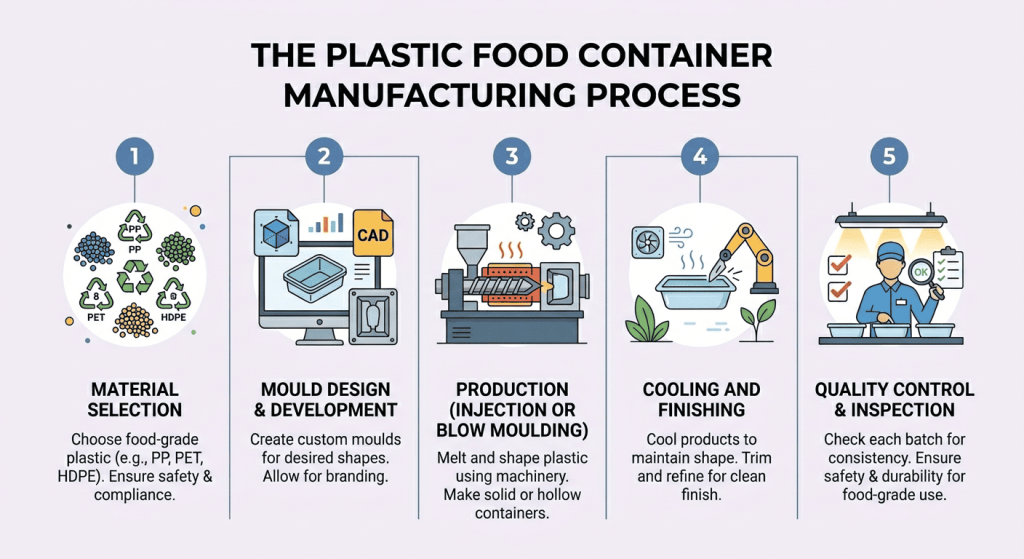 The Plastic Food Container Manufacturing Process